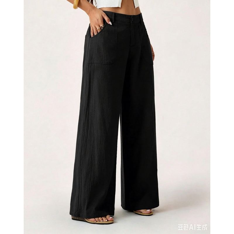🎉🔥Women's Summer Breathable Wide Leg Casual Pants