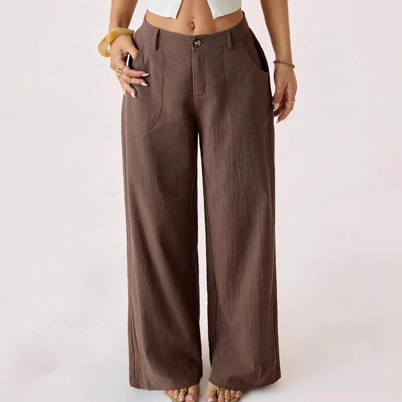 🎉🔥Women's Summer Breathable Wide Leg Casual Pants