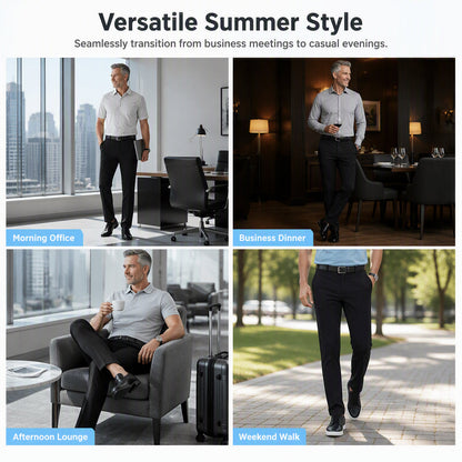 🍂 Men’s Casual Trousers – Comfortable Fit & Effortless Autumn Style