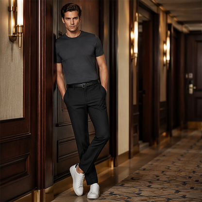 🍂 Men’s Casual Trousers – Comfortable Fit & Effortless Autumn Style