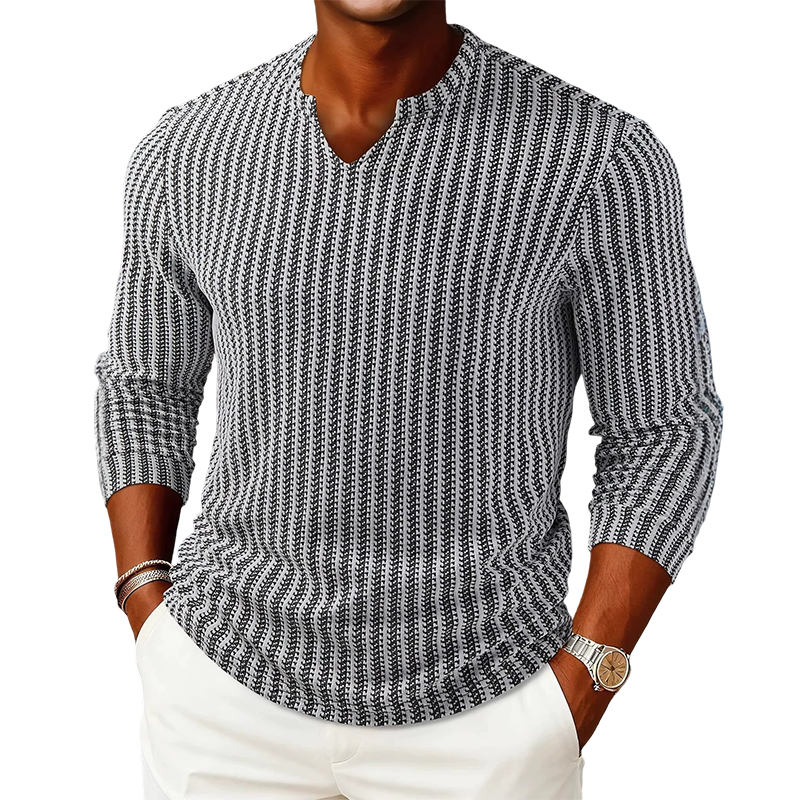 🍂 Modern Textured Knit Pullover – Cozy Comfort Meets Effortless Autumn Style