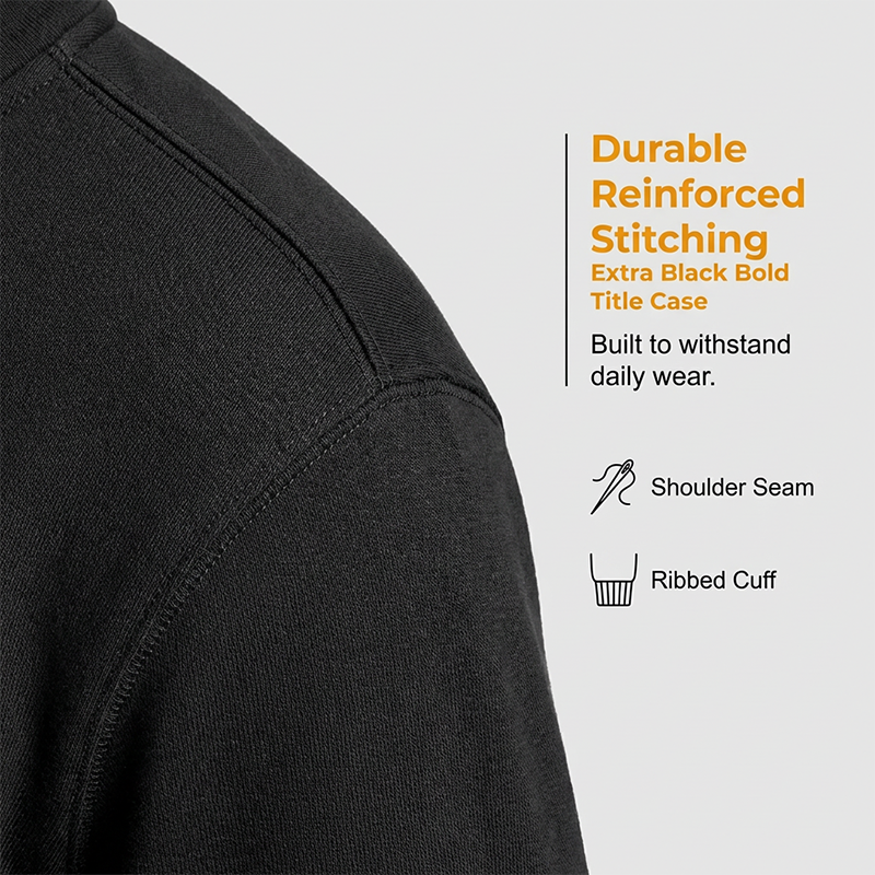 🔥 Premium Quarter-Zip Pullover – Smart Comfort Meets Effortless Autumn Style