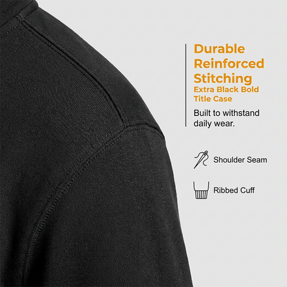 🔥 Premium Quarter-Zip Pullover – Smart Comfort Meets Effortless Autumn Style