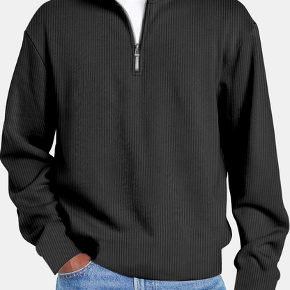 🔥 Premium Quarter-Zip Pullover – Smart Comfort Meets Effortless Autumn Style