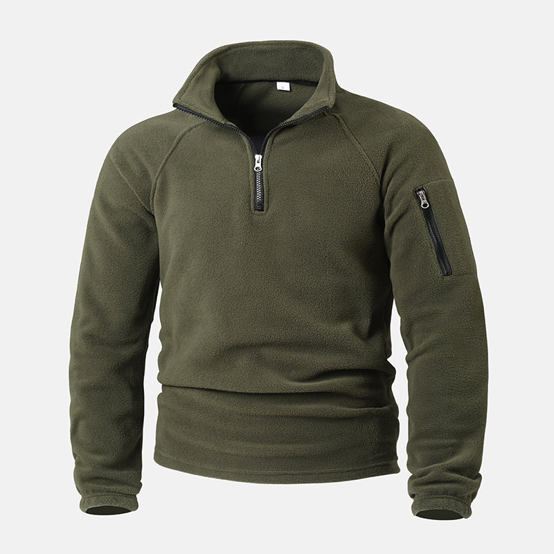 ⏰Last Day Sale 50% Off ✨ Men's Half Zip Polar Fleece Pullover
