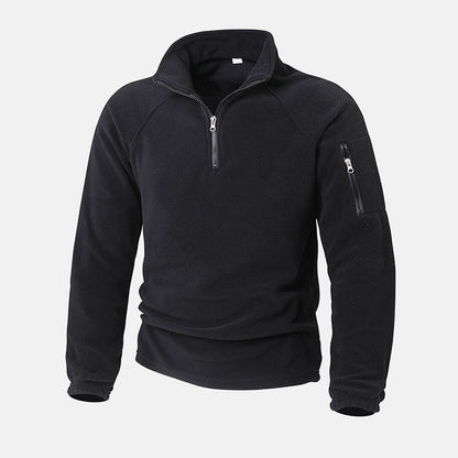 ⏰Last Day Sale 50% Off ✨ Men's Half Zip Polar Fleece Pullover