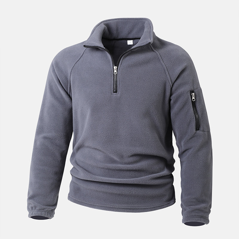 ⏰Last Day Sale 50% Off ✨ Men's Half Zip Polar Fleece Pullover