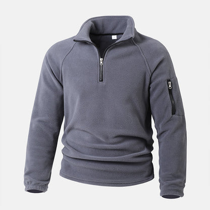 ⏰Last Day Sale 50% Off ✨ Men's Half Zip Polar Fleece Pullover