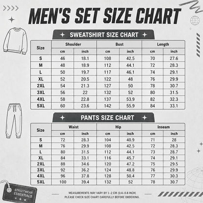 👕👖 Men's Printed Half-Zip Sweatshirt & Pants Tracksuit Set– Comfortable Autumn Style from Top to Bottom