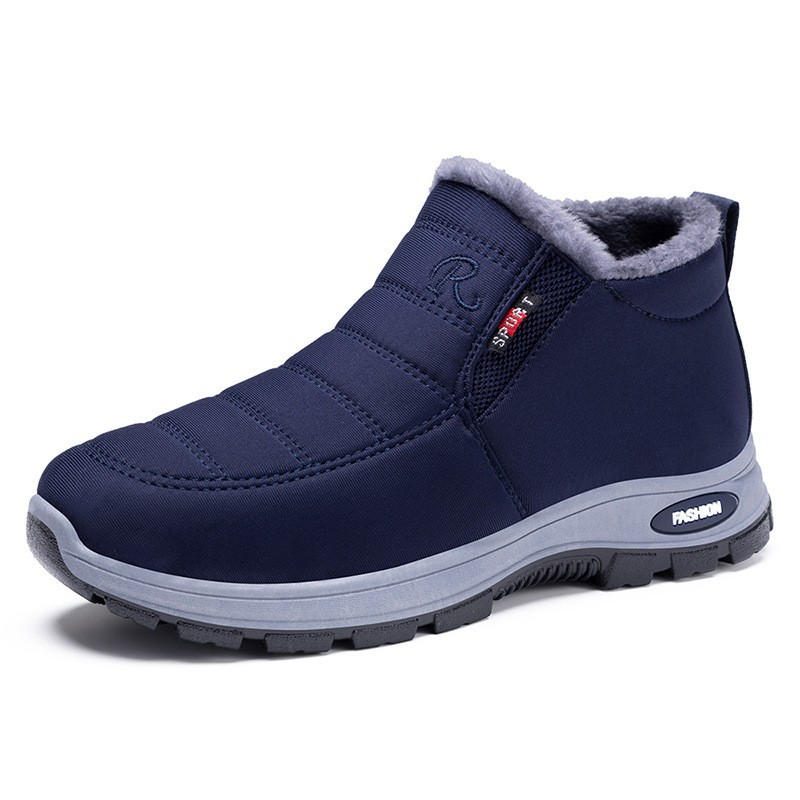 ❄️ Men’s Warm Slip-On Snow Boots – Cosy Comfort & Winter Protection