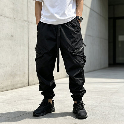 👖 Men's Casual Multi-Pocket Cargo Pants – Relaxed Comfort & Practical Everyday Style