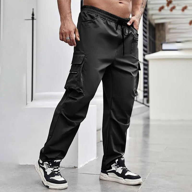🔥 Men’s Outdoor Multi-Pocket Cargo Trousers – Rugged Comfort & Everyday Versatility