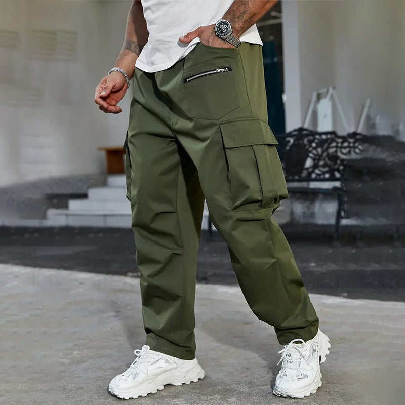 🔥 Men’s Outdoor Multi-Pocket Cargo Trousers – Rugged Comfort & Everyday Versatility