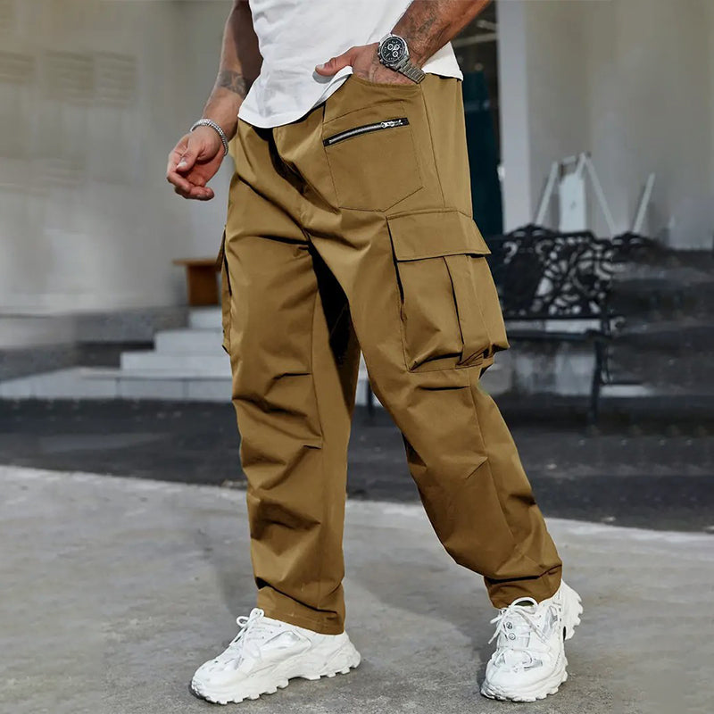 🔥 Men’s Outdoor Multi-Pocket Cargo Trousers – Rugged Comfort & Everyday Versatility