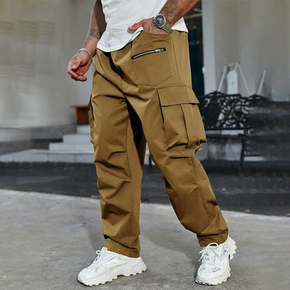 🔥 Men’s Outdoor Multi-Pocket Cargo Trousers – Rugged Comfort & Everyday Versatility