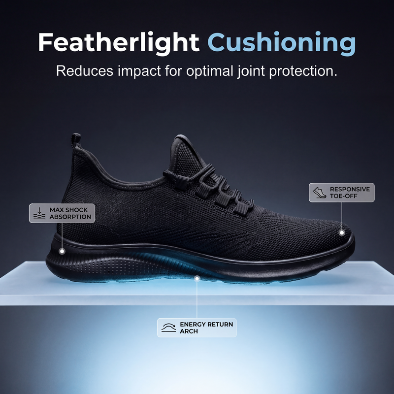 🏃 Men’s Breathable Running Shoes – Lightweight Comfort for Every Step