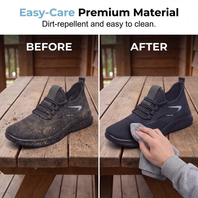 🏃 Men’s Breathable Running Shoes – Lightweight Comfort for Every Step