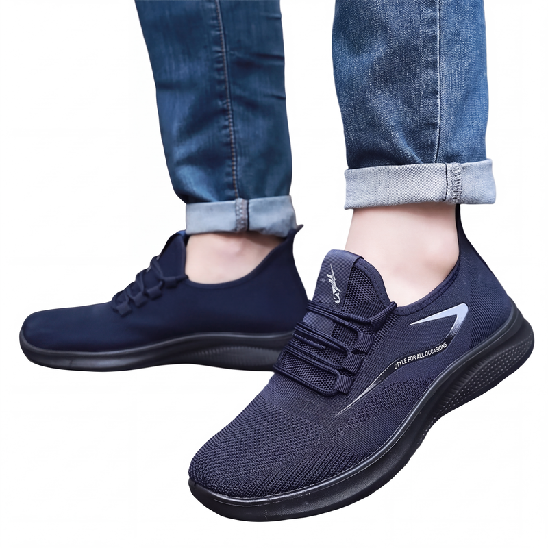 🏃 Men’s Breathable Running Shoes – Lightweight Comfort for Every Step