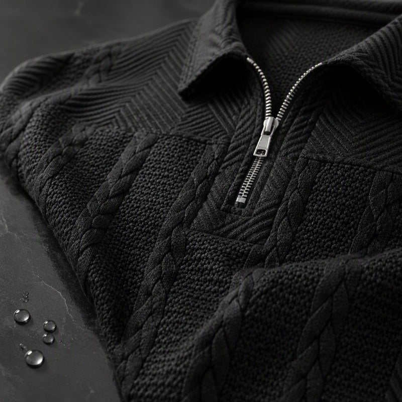🧥Men's Long Sleeve Half-Zip T-Shirt – Smart, Casual & Effortlessly Versatile