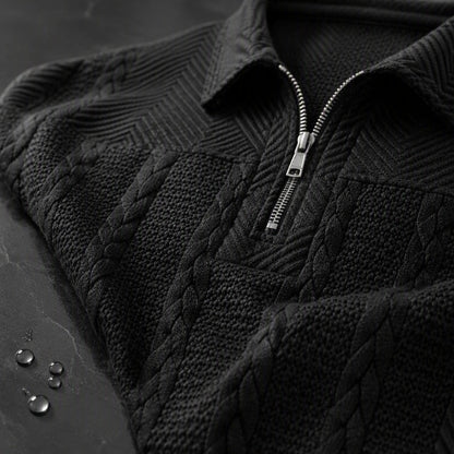🧥Men's Long Sleeve Half-Zip T-Shirt – Smart, Casual & Effortlessly Versatile