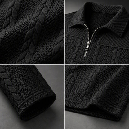 🧥Men's Long Sleeve Half-Zip T-Shirt – Smart, Casual & Effortlessly Versatile