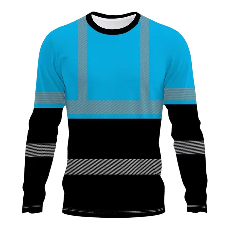 🍂 Men’s Colour-Block Casual Top – Modern Style & Everyday Comfort