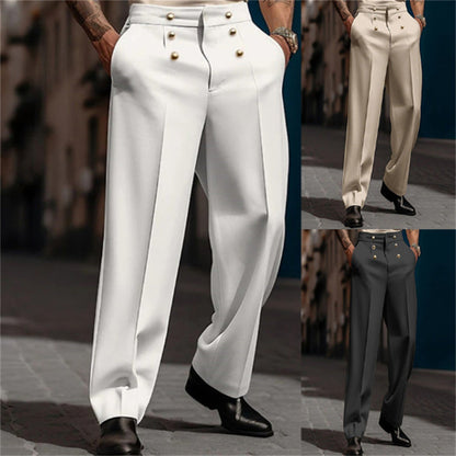 ⌛Limited-Time Offer-Men's Formal Straight Dress Pants – Sharp, Comfortable & Versatile