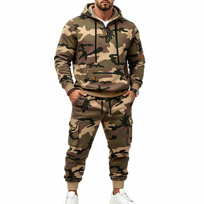 ✨Men's Camouflage Warm Hoodie & Pants Set – Cosy, Casual & Effortlessly Cool