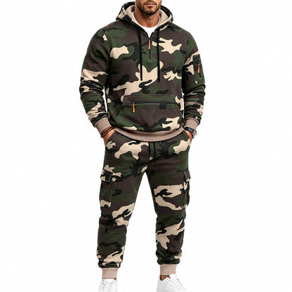 ✨Men's Camouflage Warm Hoodie & Pants Set – Cosy, Casual & Effortlessly Cool