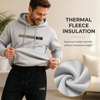 ✨Men's Hooded Sweatshirt & Sweatpants 2-Piece Set – Cosy, Comfortable & Effortlessly Casual