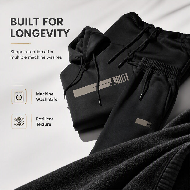 ✨Men's Hooded Sweatshirt & Sweatpants 2-Piece Set – Cosy, Comfortable & Effortlessly Casual