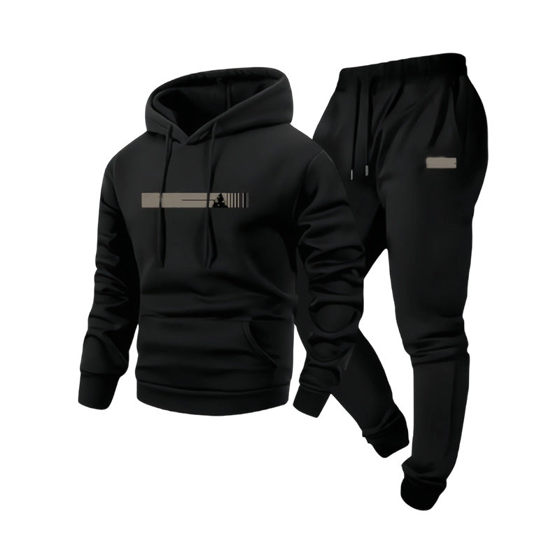 ✨Men's Hooded Sweatshirt & Sweatpants 2-Piece Set – Cosy, Comfortable & Effortlessly Casual