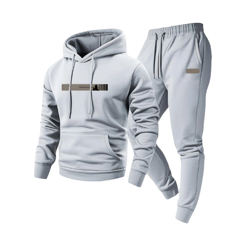 ✨Men's Hooded Sweatshirt & Sweatpants 2-Piece Set – Cosy, Comfortable & Effortlessly Casual