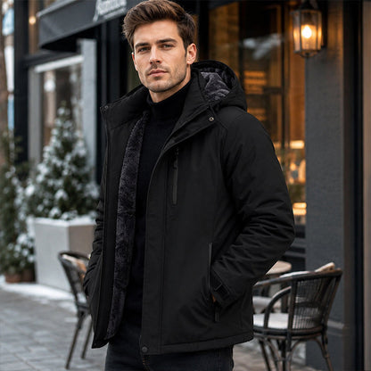 ❄️🍂Windproof Winter Shell Jacket – Warm, Protective & Built for Cold Days