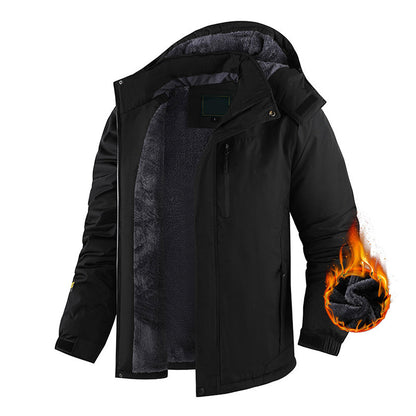 ❄️🍂Windproof Winter Shell Jacket – Warm, Protective & Built for Cold Days