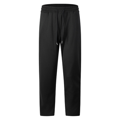 🍂✨Men's Waffle Knit Drawstring Casual Pants – Comfortable, Relaxed & Effortlessly Stylish
