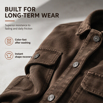 🍂✨Men's Classic  Loose Fit Cargo Jacket – Rugged, Comfortable & Effortlessly Stylish