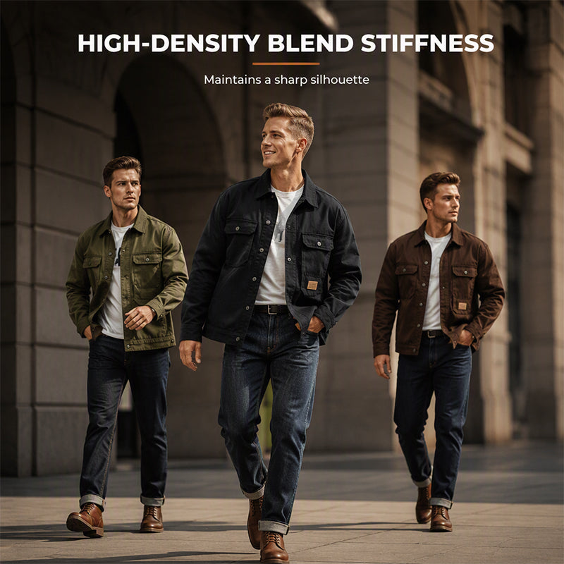 🍂✨Men's Classic  Loose Fit Cargo Jacket – Rugged, Comfortable & Effortlessly Stylish