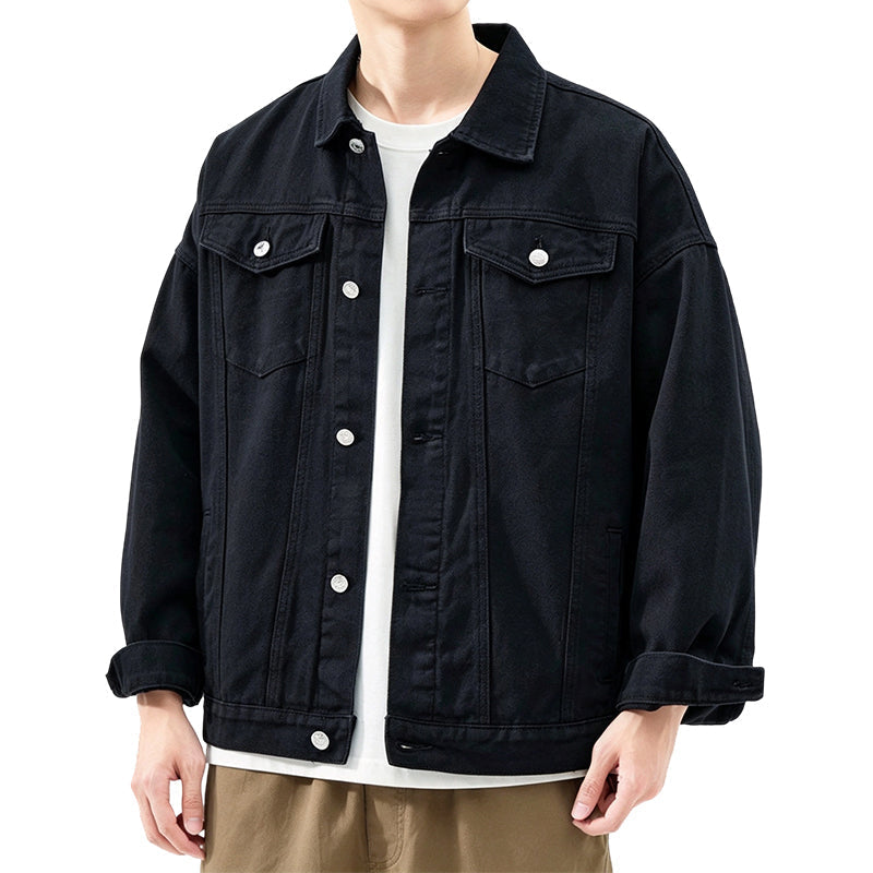 🍂✨Men's Classic  Loose Fit Cargo Jacket – Rugged, Comfortable & Effortlessly Stylish