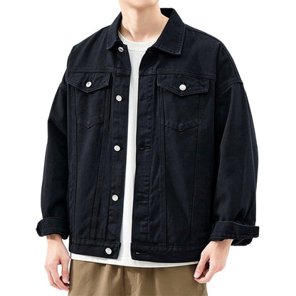 🍂✨Men's Classic  Loose Fit Cargo Jacket – Rugged, Comfortable & Effortlessly Stylish