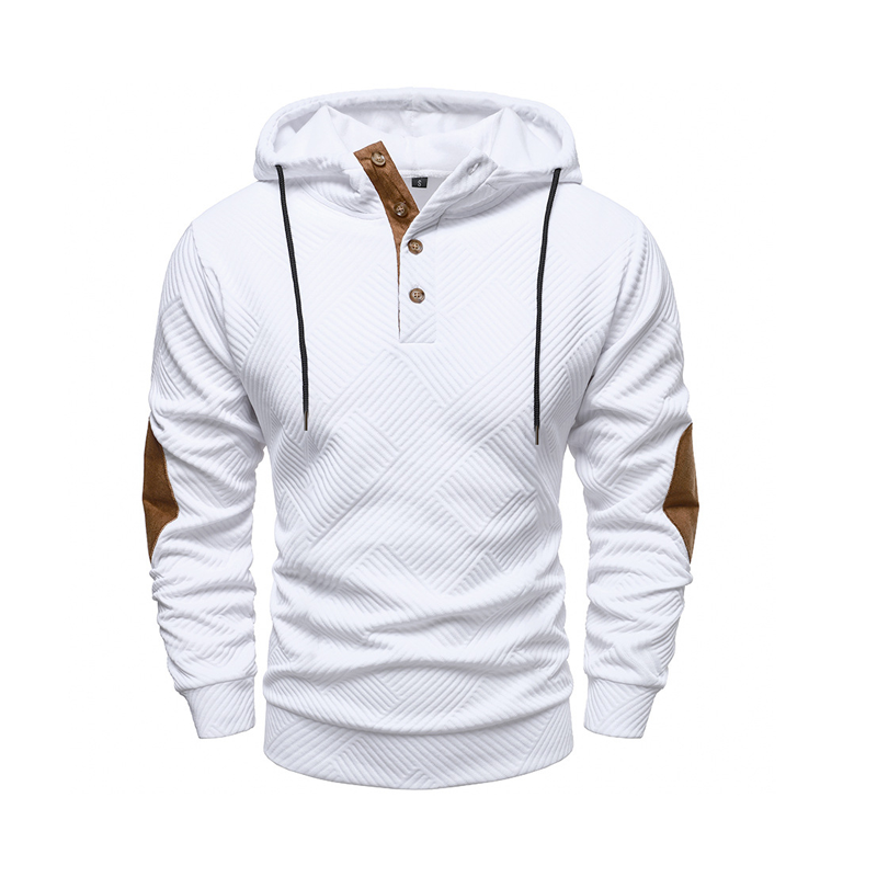 🧶 ⚡  Men's Relaxed Classic Hooded Pullover