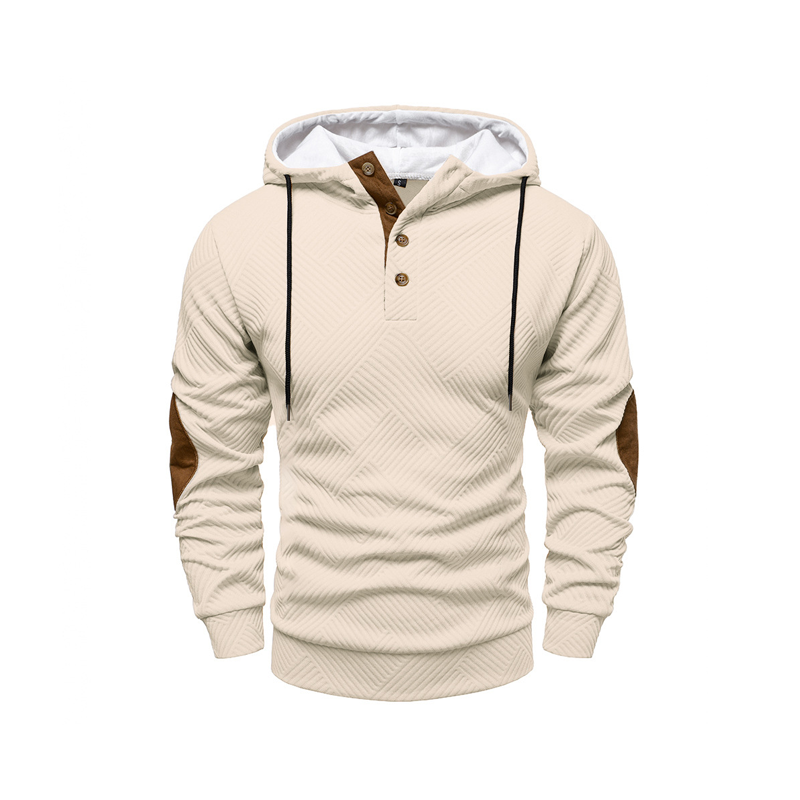 🧶 ⚡  Men's Relaxed Classic Hooded Pullover