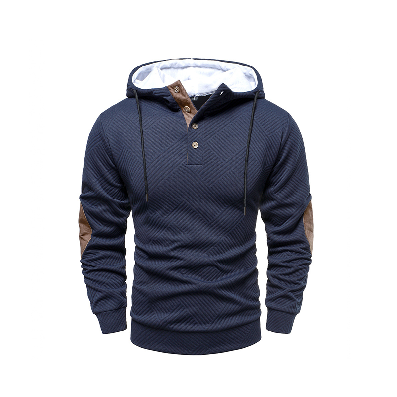 🧶 ⚡  Men's Relaxed Classic Hooded Pullover