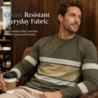🎨 ✨ Men's Casual Long Sleeve T-Shirt