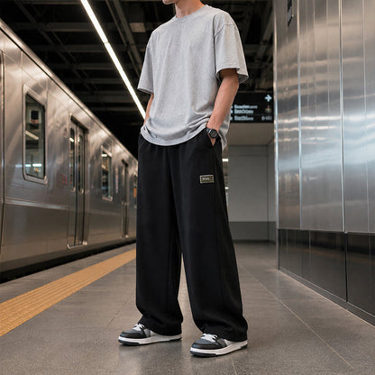 👖 🌿 Men's Casual Drawstring Pants with Pockets