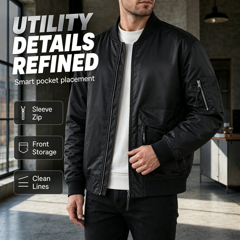 🧥 ✨ Versatile MA-1 Bomber Jacket