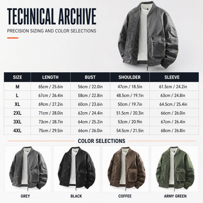 🧥 ✨ Versatile MA-1 Bomber Jacket