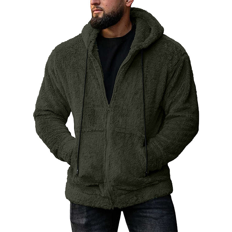 🔥 ✨ Men's Winter Warm Cozy Hooded Jacket
