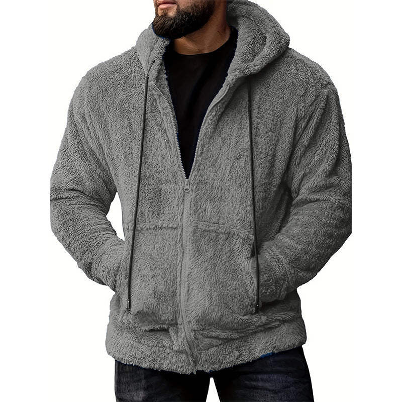 🔥 ✨ Men's Winter Warm Cozy Hooded Jacket