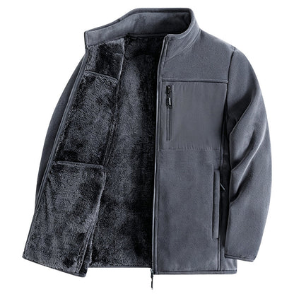 🔥 Unisex Heavyweight Fleece Full Zip Up Jacket